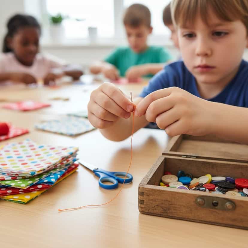 Sewing Classes For Kids providing Little Silver, NJ Hand Sewing Classes for Young Children Sewing Classes for Kids services
